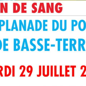 Don du sang - mardi 29 juillet 2025